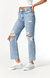 Barcelona Wide Leg Jeans In Denim