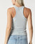 Racer Back Tank Top In Natural Sage