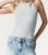 Racer Back Tank Top In Natural Sage - Natural Sage