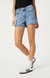 Vella Denim Shorts In Mid Recycled Blue