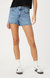 Vella Denim Shorts In Mid Recycled Blue - Mid Recycled Blue