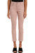 Viola Raw Ankle Straight Leg Jeans In Pale Pink