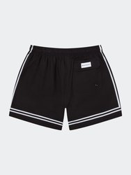 Black Game Swim Short