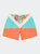 Coral Reef Swim Short - Orange