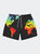 Earth Day Swim Short - Black