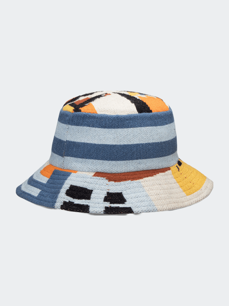 Havana Sunset Knit Bucket Hat - Multi