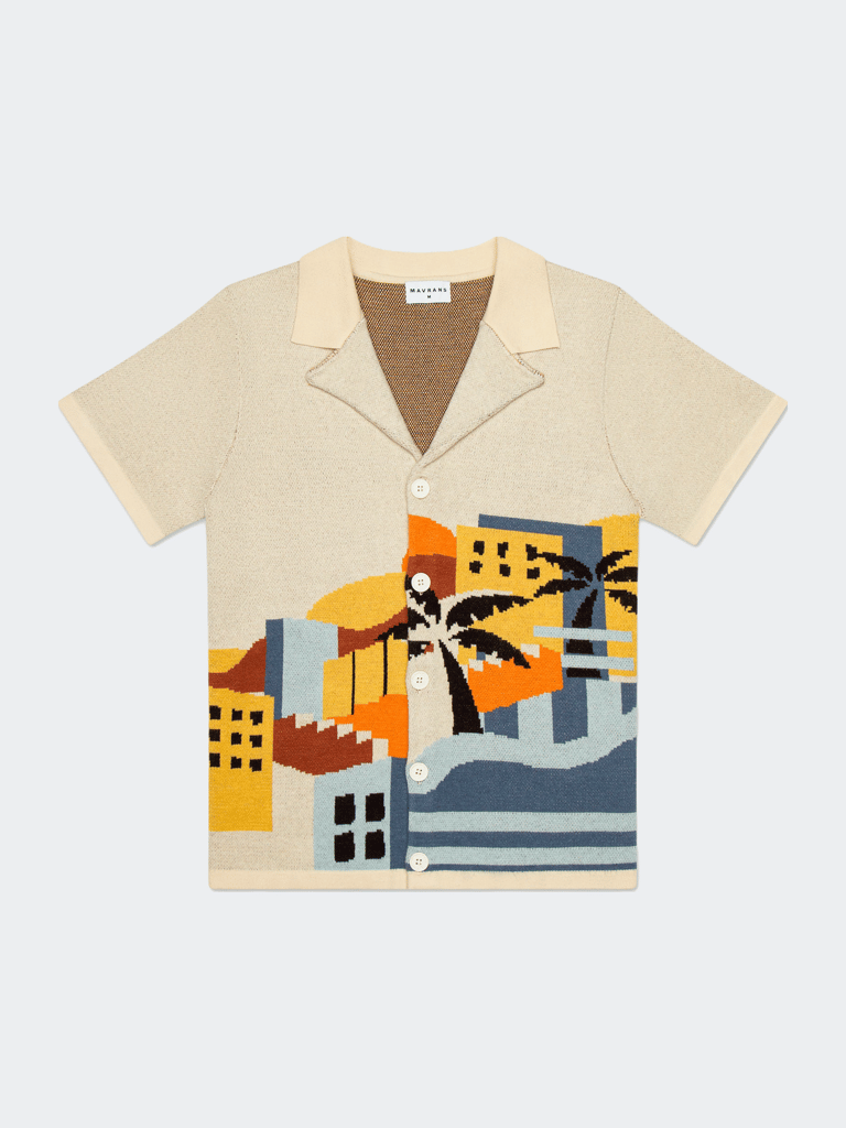 Havana Sunset Knit Shirt - Multi