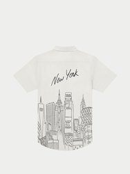 New York Weekend Shirt - White