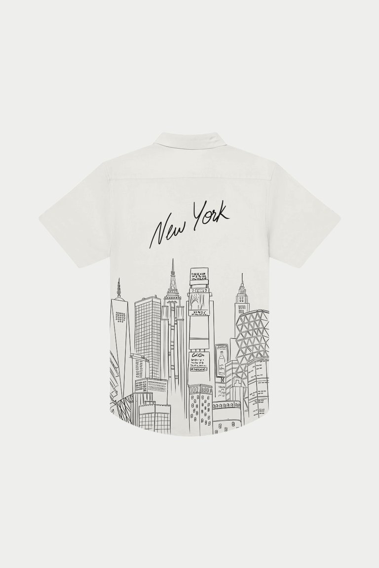 New York Weekend Shirt - White