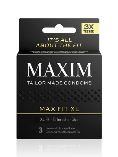 MAXIM Maxim Max Fit XL Condoms - 3PK product