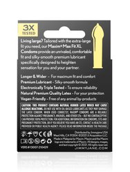 Maxim Max Fit XL Condoms - 3PK