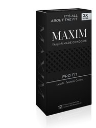 Maxim Pro Fit Condoms - 12PK