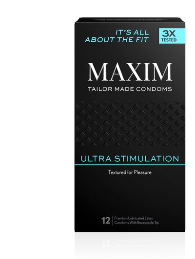 MAXIM Maxim Ultra Stimulation Condoms - 12PK product