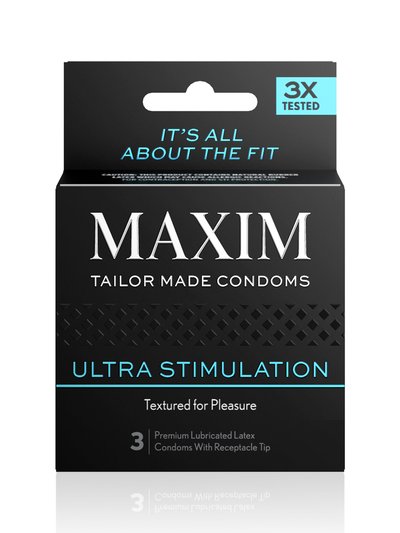 MAXIM Maxim Ultra Stimulation Condoms - 3PK product