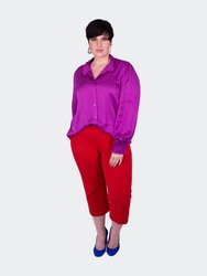 Torie Blouse - Berry
