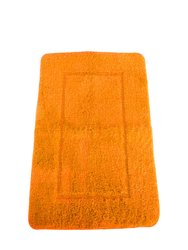 Mayfair Cashmere Touch Ultimate Microfiber Bath Mat (Orange) (19.6 x 31.4in) - Orange