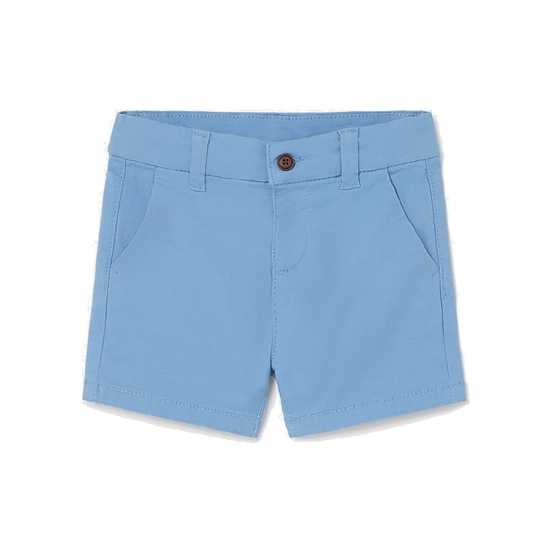 Blue Sky Bermuda Shorts - Blue