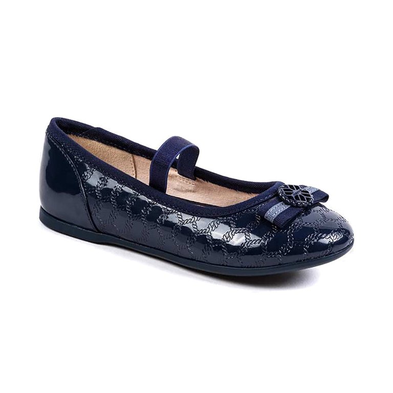 Navy Ballerina Flats - Navy