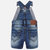 Navy Blue Denim Overalls