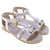 White Patent Sandals - White