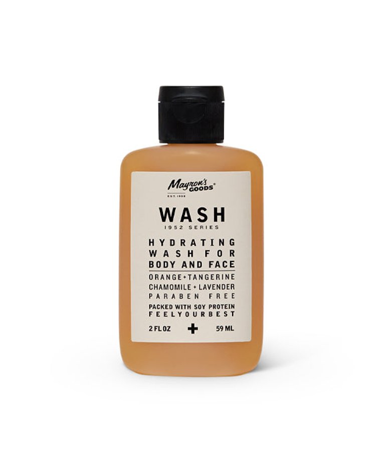 Hydrating Wash For Body And Face: 2 oz