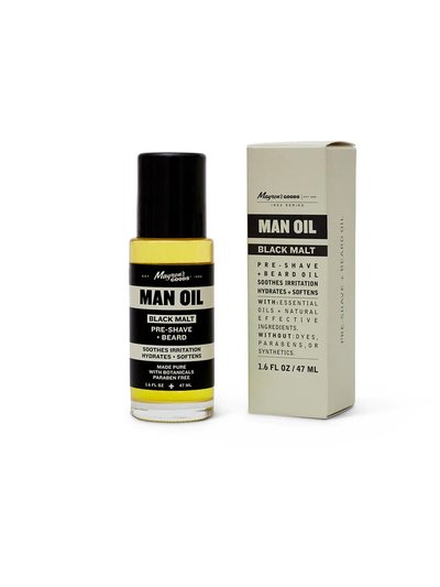 Mayron’s Goods and Supply Man Oil: Black Malt product