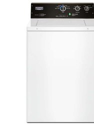 3.5 Cu. Ft. Commercial-Grade Residential Agitator Washer - White