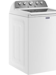 4.8 Cu. Ft. White High Efficiency Top Load Washer