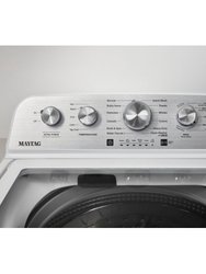 4.8 Cu. Ft. White High Efficiency Top Load Washer