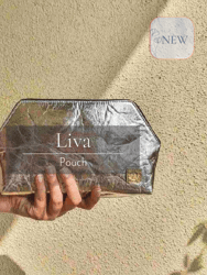 Liva Pouch - Starlight in Pineapple Leather