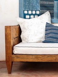 Allover Crackles Off-White Pillow Cover