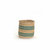 Iringa Basket - Turquoise Stripe