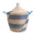 Low Storage Basket - Blue Stripe
