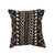 Matika Black Linear Pillow Cover - Black