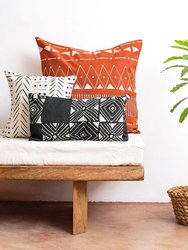 Matika Rust Linear Pillow Cover