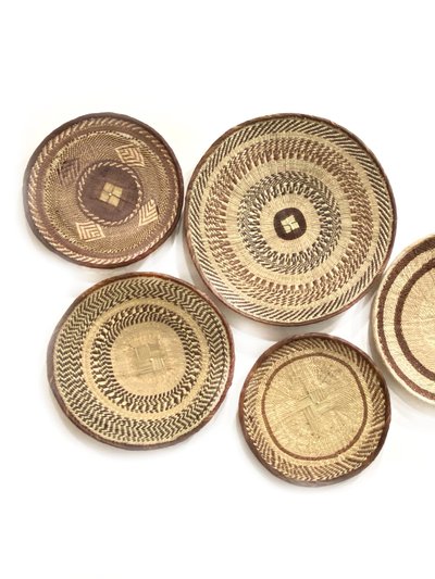 Mbare Ltd Tonga Wall Decor Basket Set of 5 product