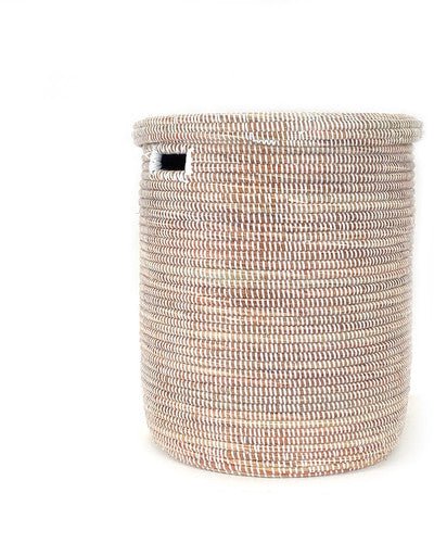 Mbare Ltd White Flat Lid Basket - Large product