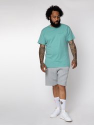 Bonded Jersey Sweat Shorts - Grey