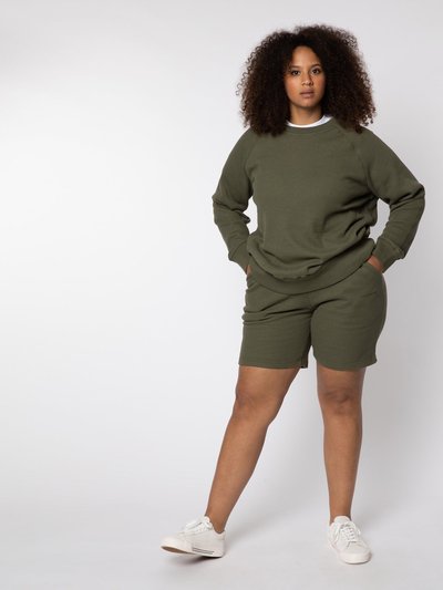 M.C.Overalls Double Waffle Jersey Shorts Olive product