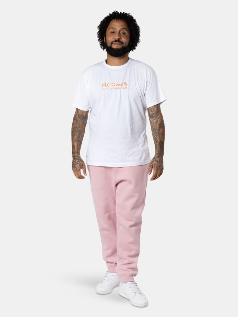 Heavyweight Logo Sweatpants Dusty Pink - Dusty Pink