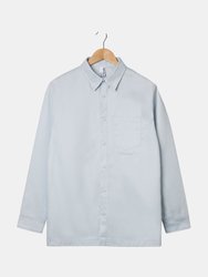 Polycotton Collared Snap Shirt