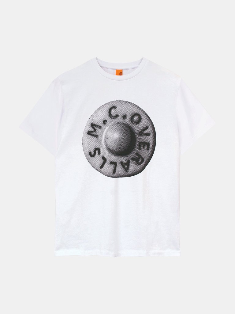 Rivet S/S T-Shirt - White