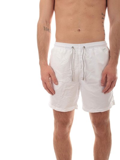 MC2 St. Barth Men's White Lightweight Fabric Men's Swim Shorts product