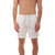 Men's White Lightweight Fabric Men's Swim Shorts - White