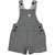 Baby Bowline Shortie Overalls In Grey Gauze - Grey Gauze