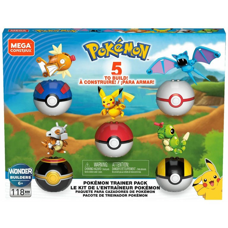 Pokémon Mega Construx Build and Show Bundle