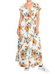 Jasmine Maxi Dress-Begoña Ivory