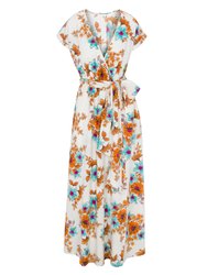 Jasmine Maxi Dress-Begoña Ivory - Begonia Ivory