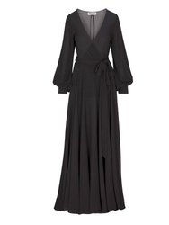 LilyPad Maxi Dress - Black