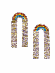 Somewhere Over The Rainbow Earrings - Rainbow